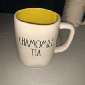 COPY - Rae dunn chamomile tea mug yellow inside
